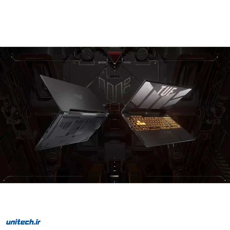 لپ تاپ 15.6 اینچی ایسوس مدل TUF Gaming F15 FX507VVWS74i7 13620H16GB DDR5512GB SSDRTX4060FHD10